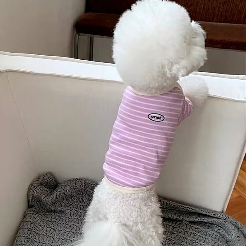 Striped Pet Vest
