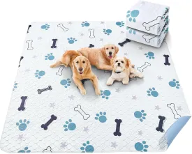 Washable Pee Pads for Dogs, 2 Pack Reusable Puppy Training Pads, Durable and Absorbent Whelping Pads, Waterproof Pet Training Pads Washable Pee Pads for Dogs, 2 Pack Reusable Puppy Training Pads, Durable and Absorbent Whelping Pads, Waterproof Pet Training Pads