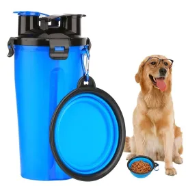 Water Bottle with Bowls-2 in 1 Dog Drinking