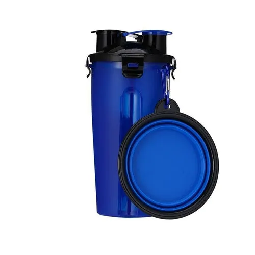 Water Bottle with Bowls-2 in 1 Dog Drinking