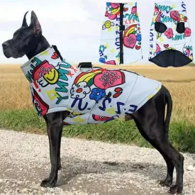 Waterproof Dog Jacket with Traction Buckle